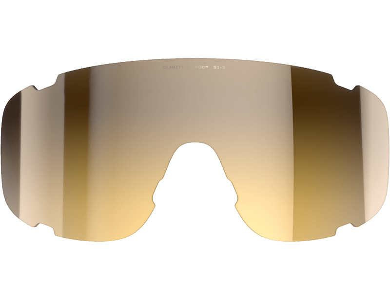POC Devour Sparelens in Clarity Road/Partly Sunny Gold