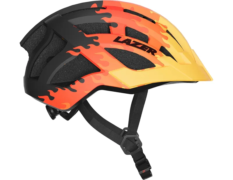 Balfes Bikes Lazer J2 Youth Helmet in Matt Flames | Free postage over £30, £10 off first order, price match & 0% finance.