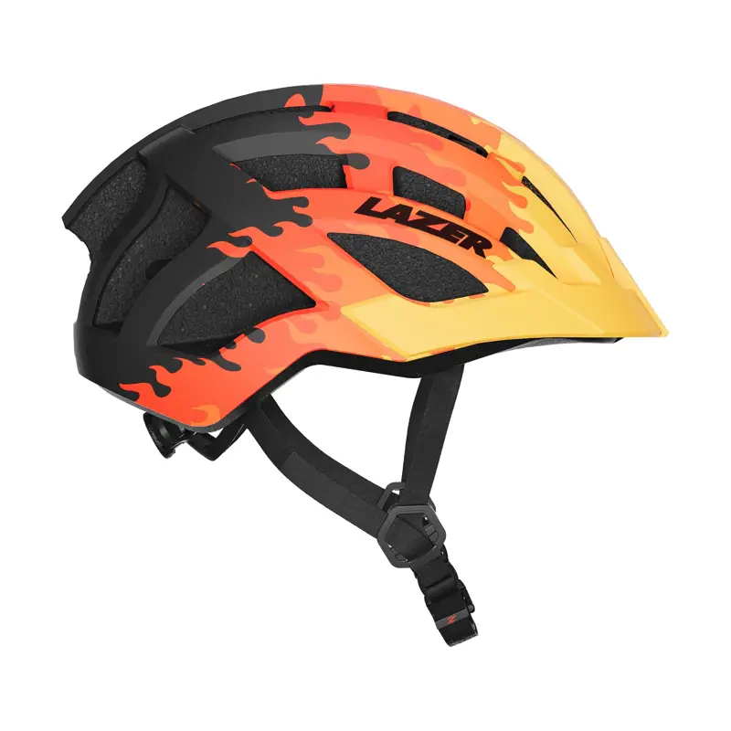 Balfes Bikes Lazer J2 Youth Helmet in Matt Flames | Free postage over £30, £10 off first order, price match & 0% finance.