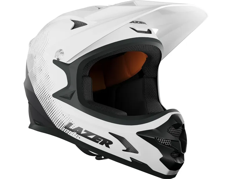 Lazer Phoenix Plus Full Face Helmet in Black/White