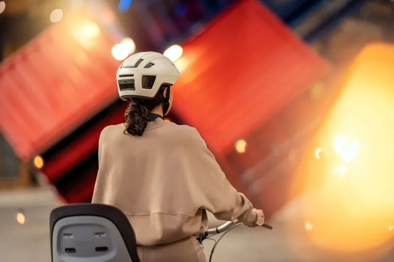 Lazer Verde KinetiCore Helmet in Matt White Stone-10