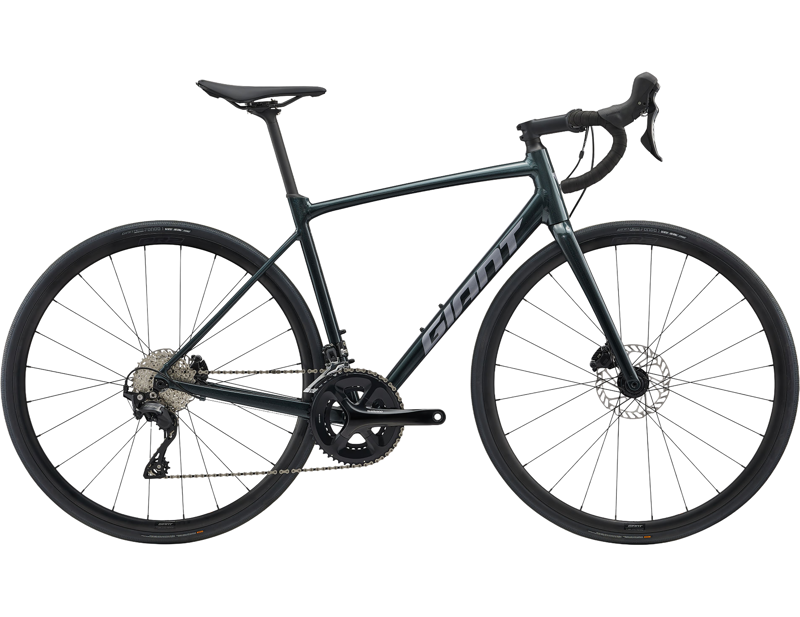 Balfes Bikes Giant Contend SL 1 Disc Road Bike 2026 in Asphalt Green | Free postage over £30, £10 off first order, price match & 0% finance.