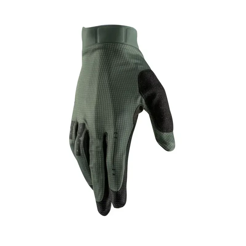Leatt 1.0 GripR MTB Full Finger Glove in Mist Green-2