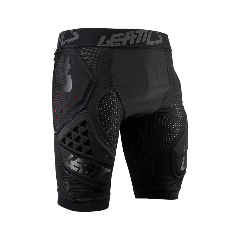 Balfes Bikes Leatt 3DF 3.0 Impact Shorts in Black | Free postage over £30, £10 off first order, price match & 0% finance.