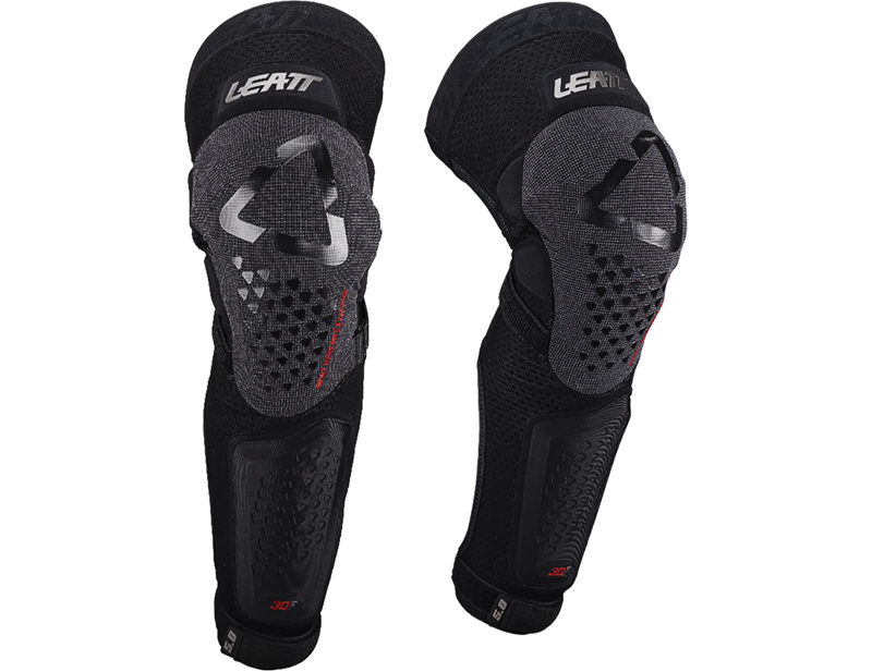 Leatt 3DF 5.0 Evo EXT Junior Knee Guard in Black