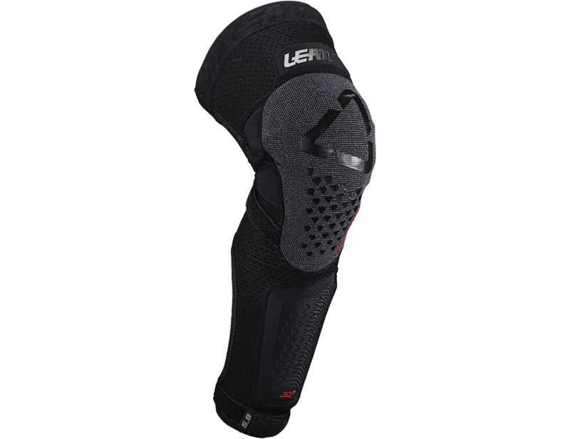 Leatt 3DF 5.0 Evo EXT Knee Guard in Black-1