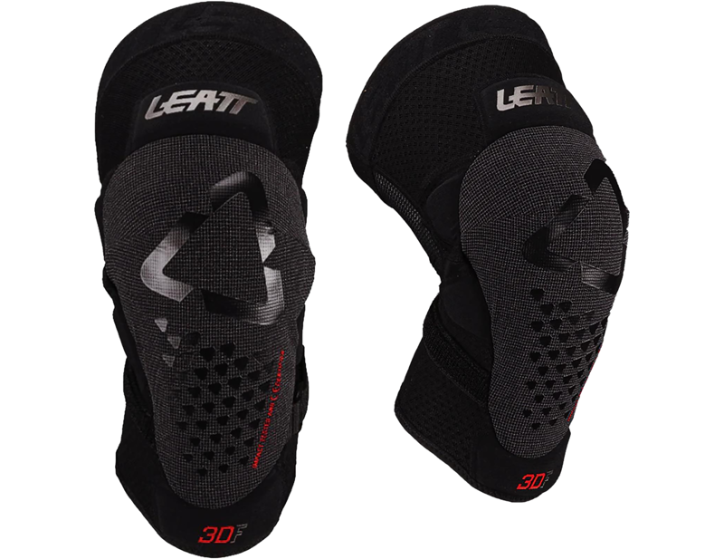 Balfes Bikes Leatt 3DF 5.0 Evo FastFit Knee Guard in Black | Free postage over £30, £10 off first order, price match & 0% finance.