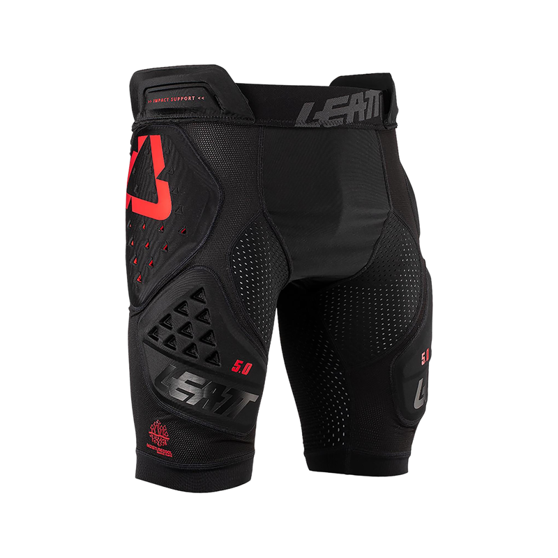 Balfes Bikes Leatt 3DF 5.0 Impact Shorts in Black | Free postage over £30, £10 off first order, price match & 0% finance.
