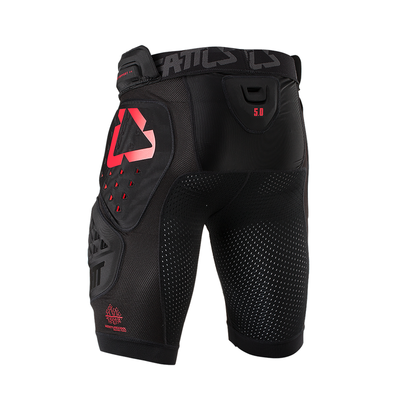 Leatt 3DF 5.0 Impact Shorts in Black-1