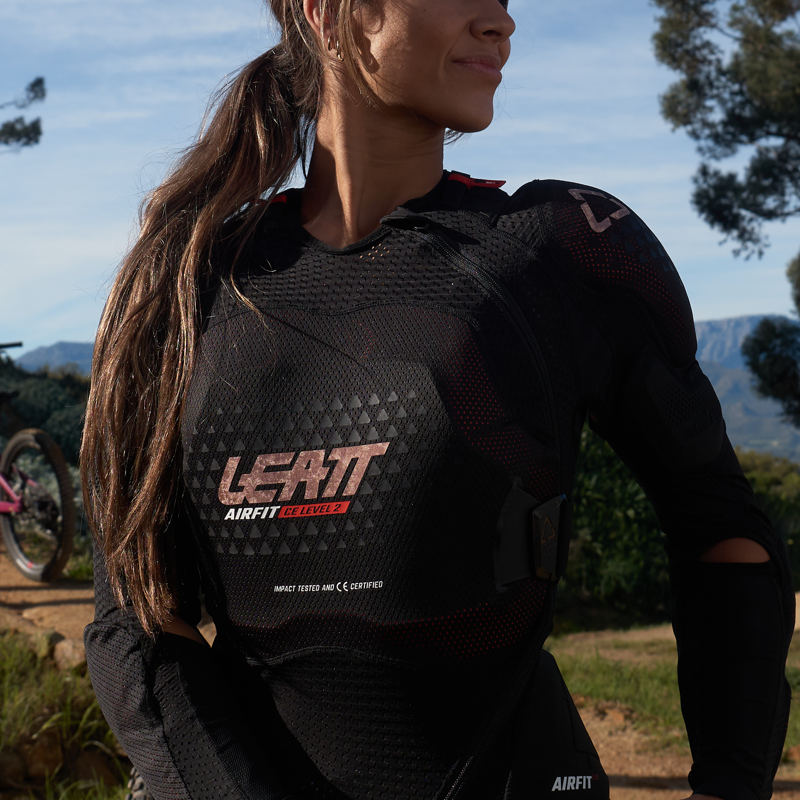 Leatt 3DF AirFit Evo Women's Body Protector in Black-5