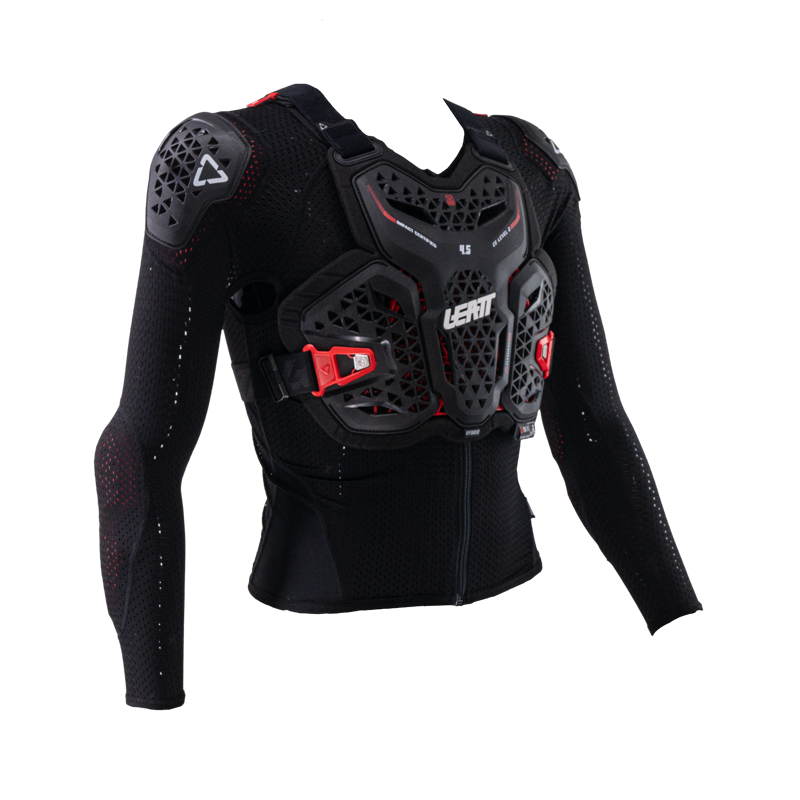 Leatt 4.5 Hybrid Junior Body Protector in Black-1