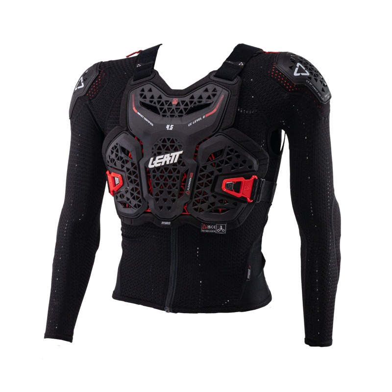 Leatt 4.5 Hybrid Junior Body Protector in Black-2
