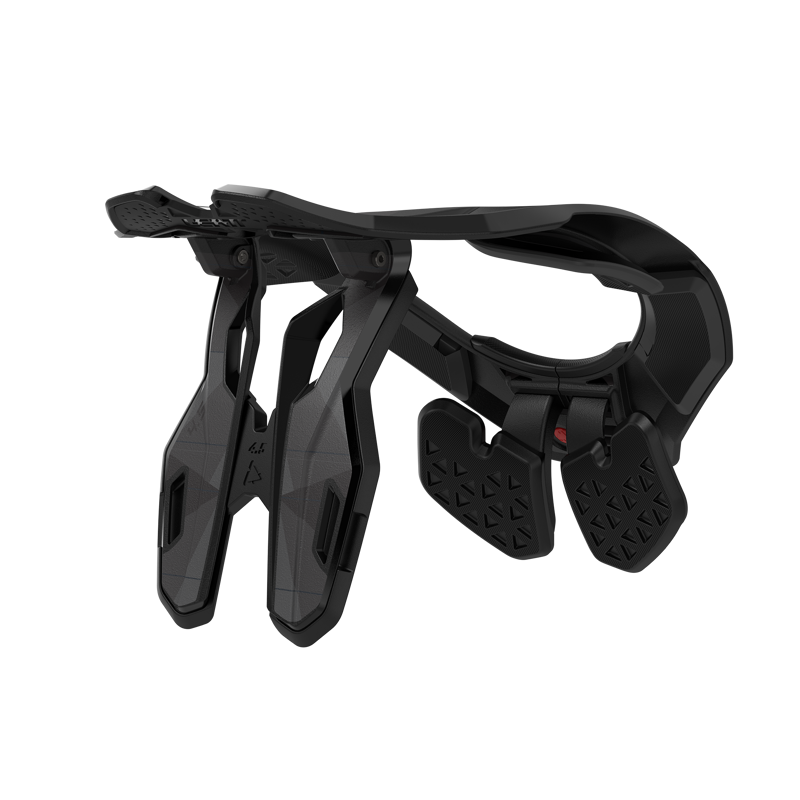 Leatt 4.5 Stealth Neck Brace in Stealth Black/Grey-1