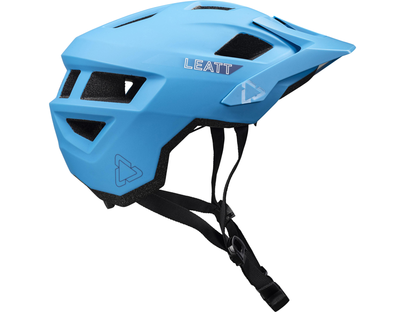 Leatt AllMtn 1.0 Mountain Bike Helmet in Cyan Blue