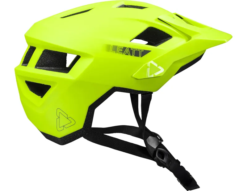 Leatt AllMtn 1.0 Mountain Bike Helmet in Lime Green