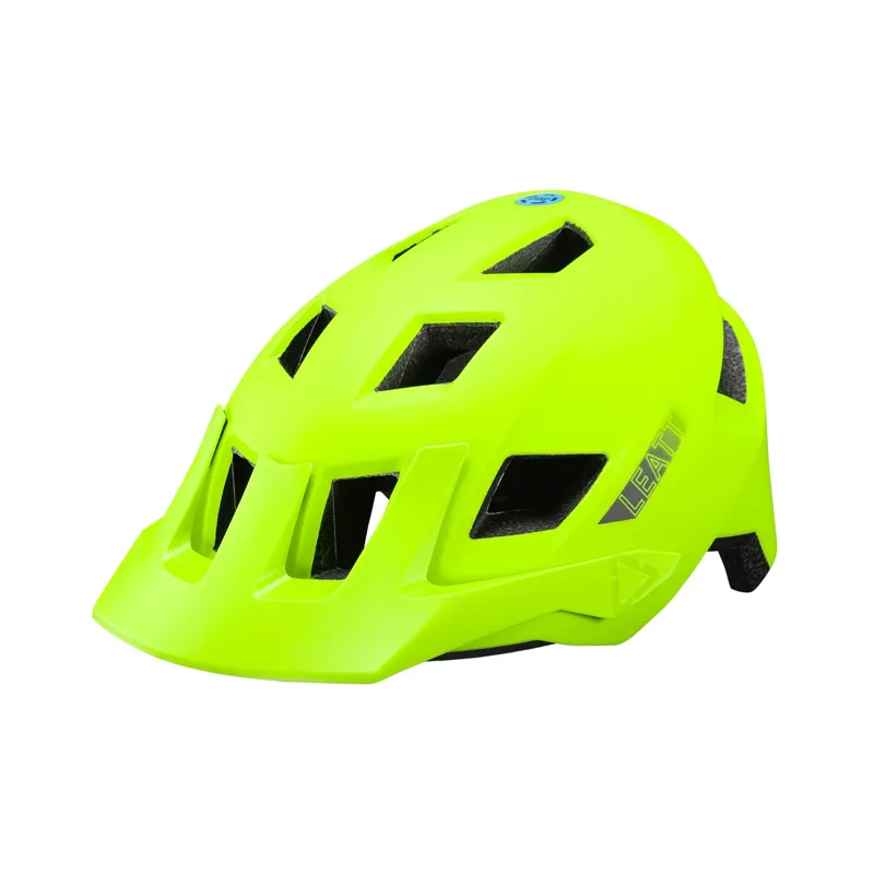 Leatt AllMtn 1.0 Mountain Bike Helmet in Lime Green-1