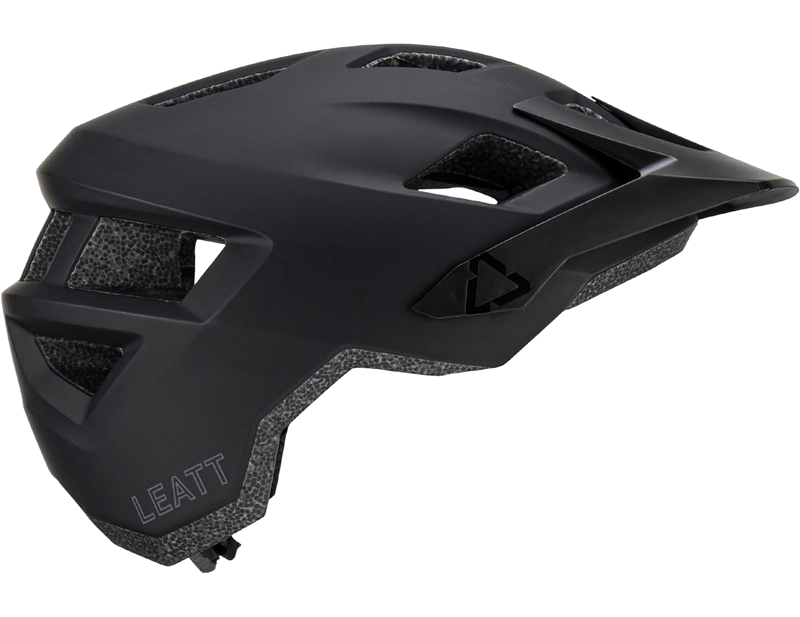 Leatt AllMtn 1.0 Mountain Bike Helmet in Stealth Black/Grey