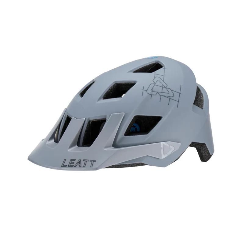 Leatt AllMtn 1.0 Mountain Bike Helmet in Titanium Grey-1