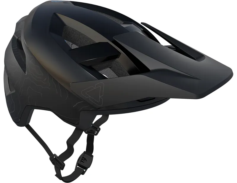Leatt AllMtn 3.0 MTB Helmet in Stealth Black/Grey