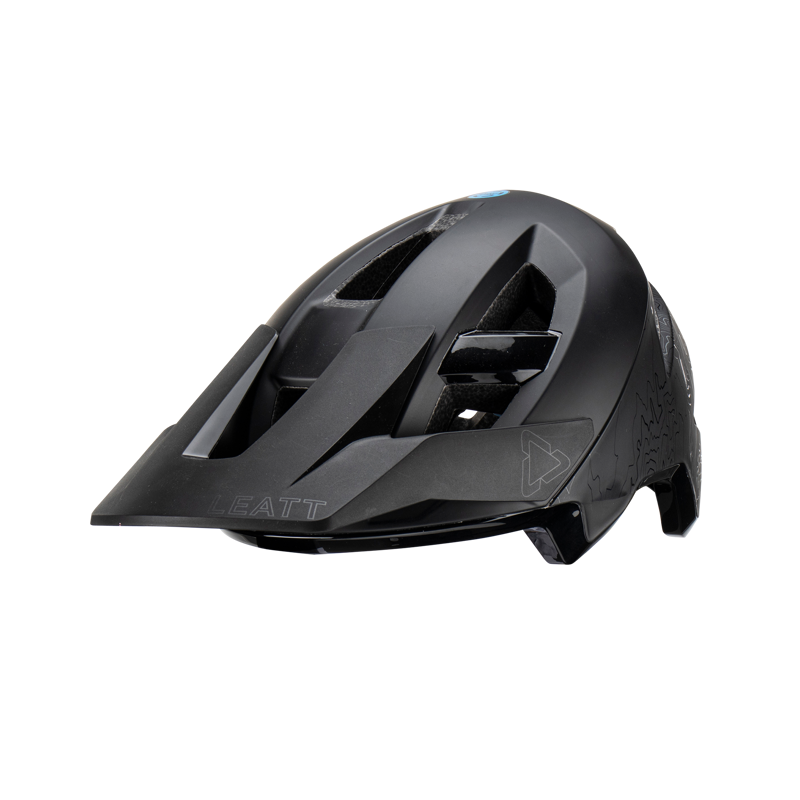 Leatt AllMtn 3.0 MTB Helmet in Stealth Black/Grey-1
