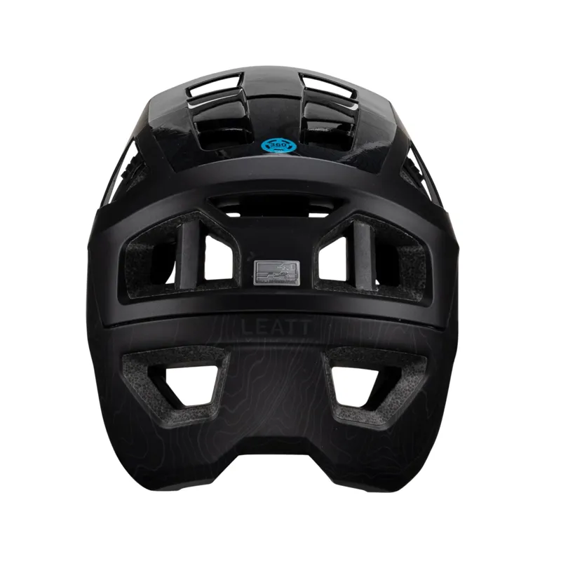 Leatt AllMtn 4.0 Mountain Bike Helmet in Stealth Black/Grey-4