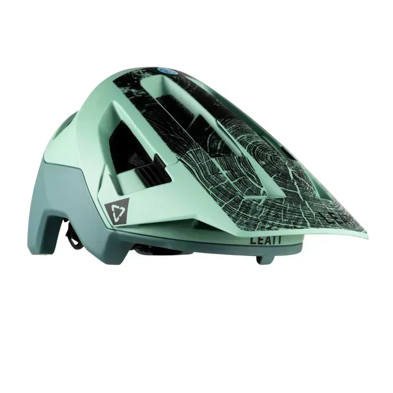 Leatt AllMtn 4.0 Mountain Bike Helmet in Teal Green-1