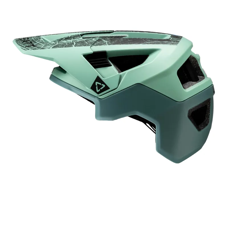 Leatt AllMtn 4.0 Mountain Bike Helmet in Teal Green-3