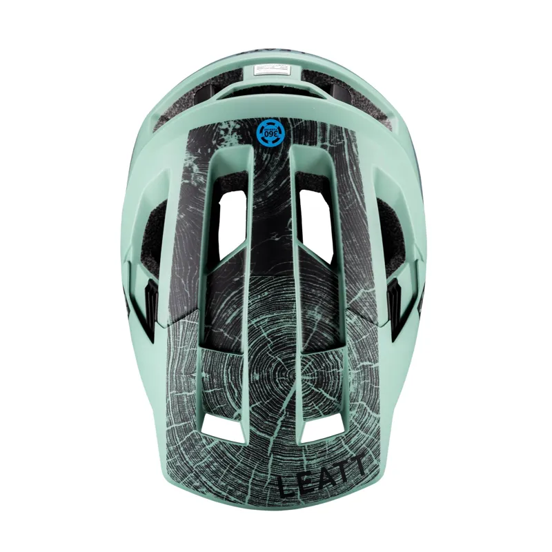Leatt AllMtn 4.0 Mountain Bike Helmet in Teal Green-5