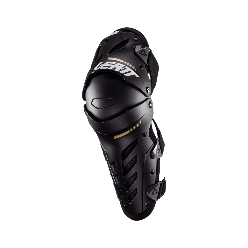 Leatt Dual Axis Knee and Shin Guard in Black-1