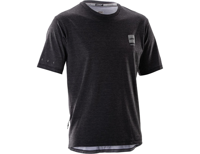 Leatt Endurance 2.0 Mountain Bike Short Sleeve Jersey in Black
