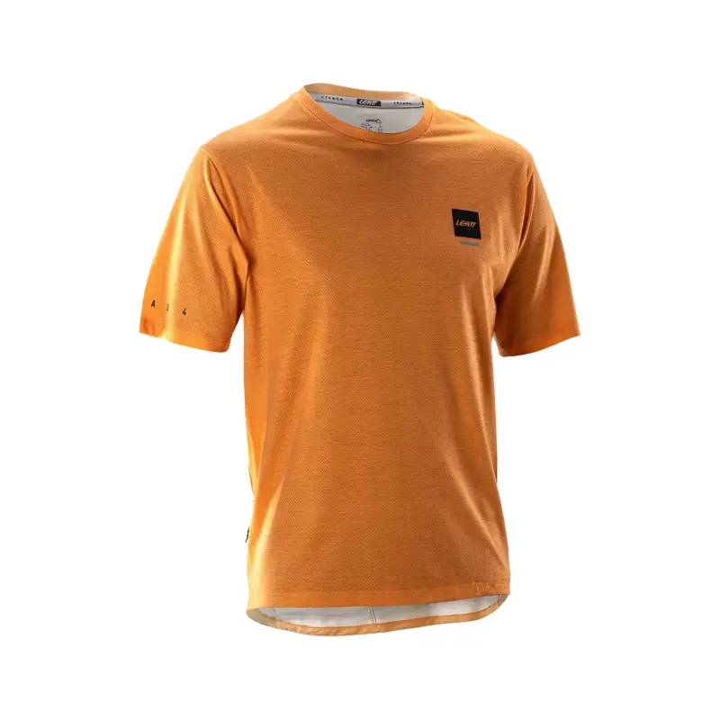 Balfes Bikes Leatt Endurance 2.0 Mountain Bike Short Sleeve Jersey in Lager Yellow | Free postage over £30, £10 off first order, price match & 0% finance.