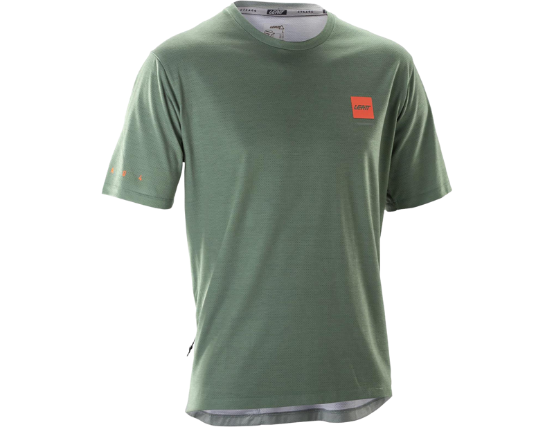 Leatt Endurance 2.0 Mountain Bike Short Sleeve Jersey in Mist Green