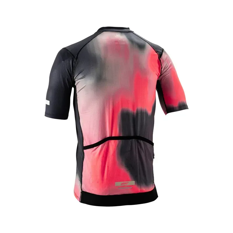Leatt Endurance 3.0 Long Sleeve Mountain Bike Jersey in Heatmap Black-1