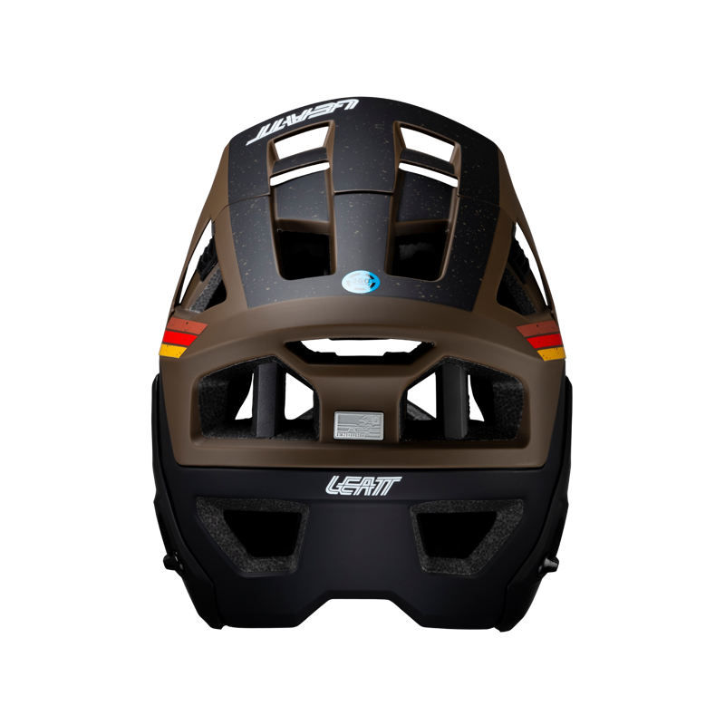 Leatt Enduro 4.0 MTB Full Face Helmet in Loam Brown-3
