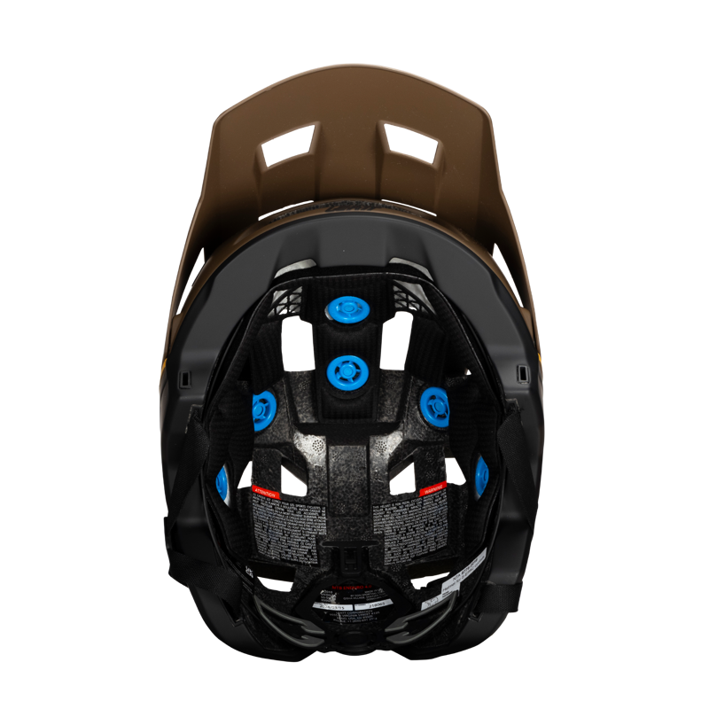 Leatt Enduro 4.0 MTB Full Face Helmet in Loam Brown-5