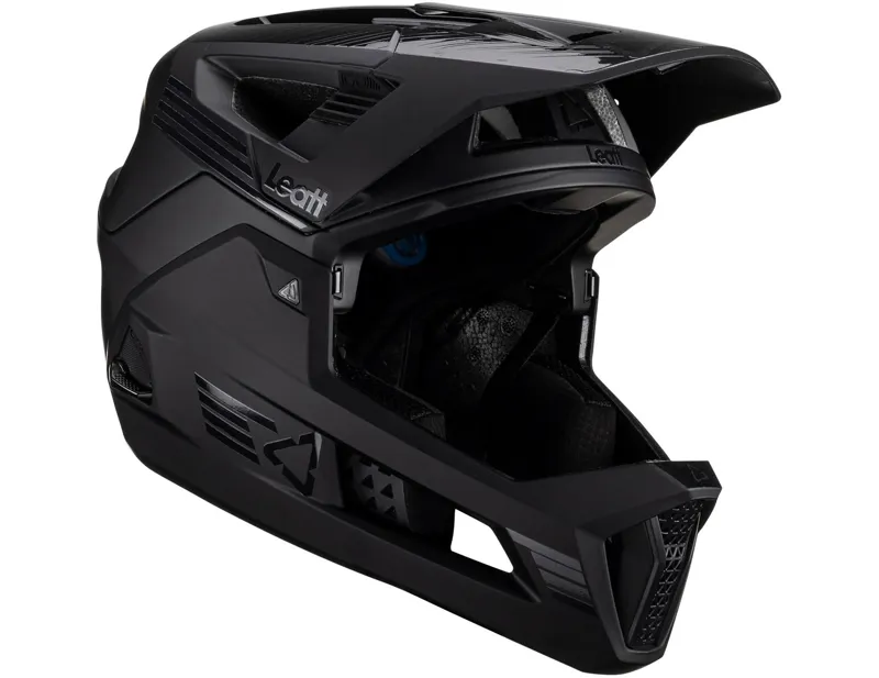 Leatt Enduro 4.0 MTB Full Face Helmet in Stealth Black/Grey