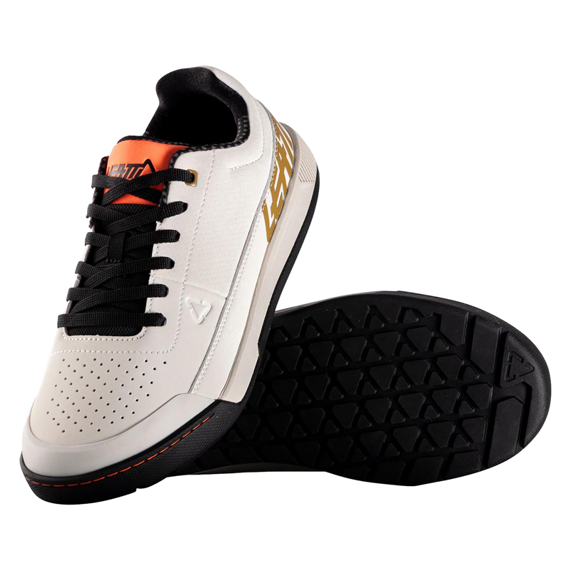 Balfes Bikes Leatt 2.0 Flat Shoe in Cream White | Free postage over £30, £10 off first order, price match & 0% finance.