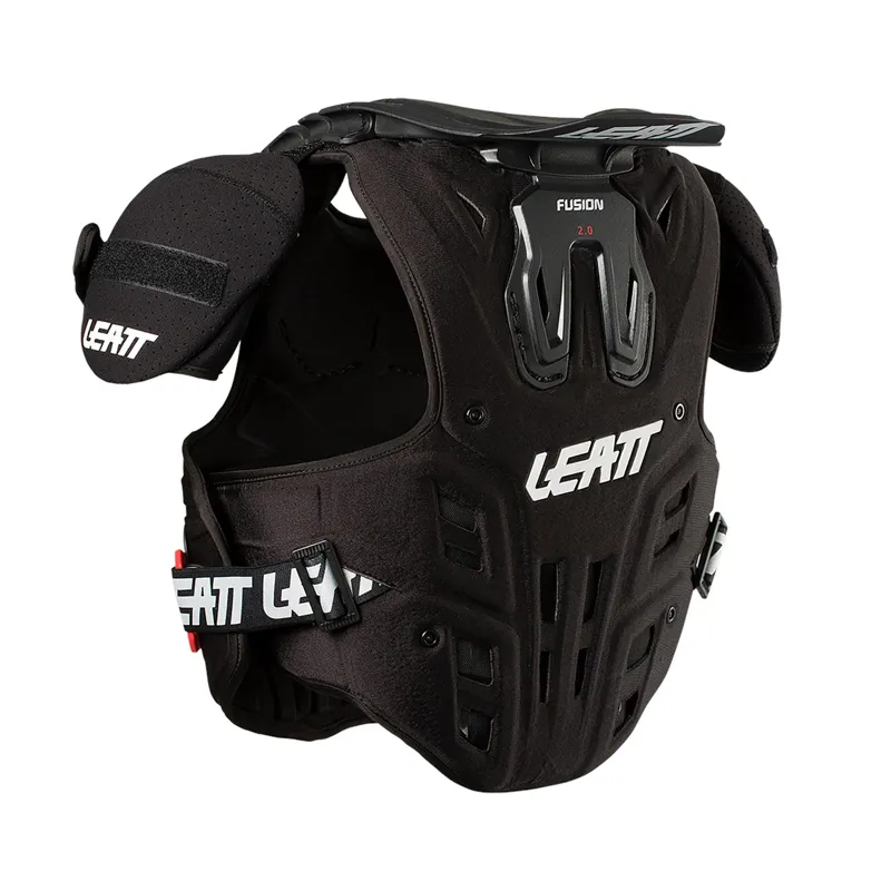 Leatt Fusion Vest 2.0 Junior Protective Vest in Black-1