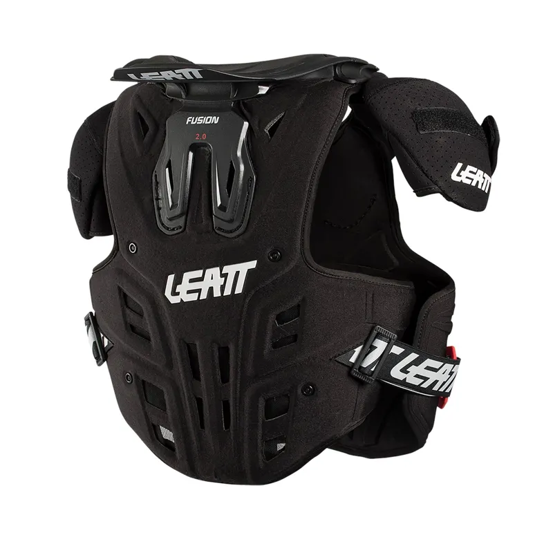 Leatt Fusion Vest 2.0 Junior Protective Vest in Black-2