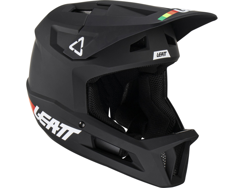 Leatt Gravity 1.0 Full Face Mountain Bike Helmet in Black