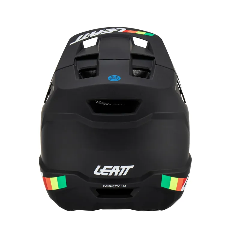 Leatt Gravity 1.0 Full Face Mountain Bike Helmet in Black-2