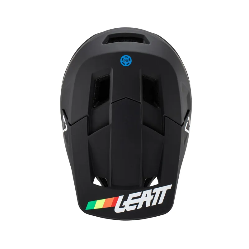Leatt Gravity 1.0 Full Face Mountain Bike Helmet in Black-3