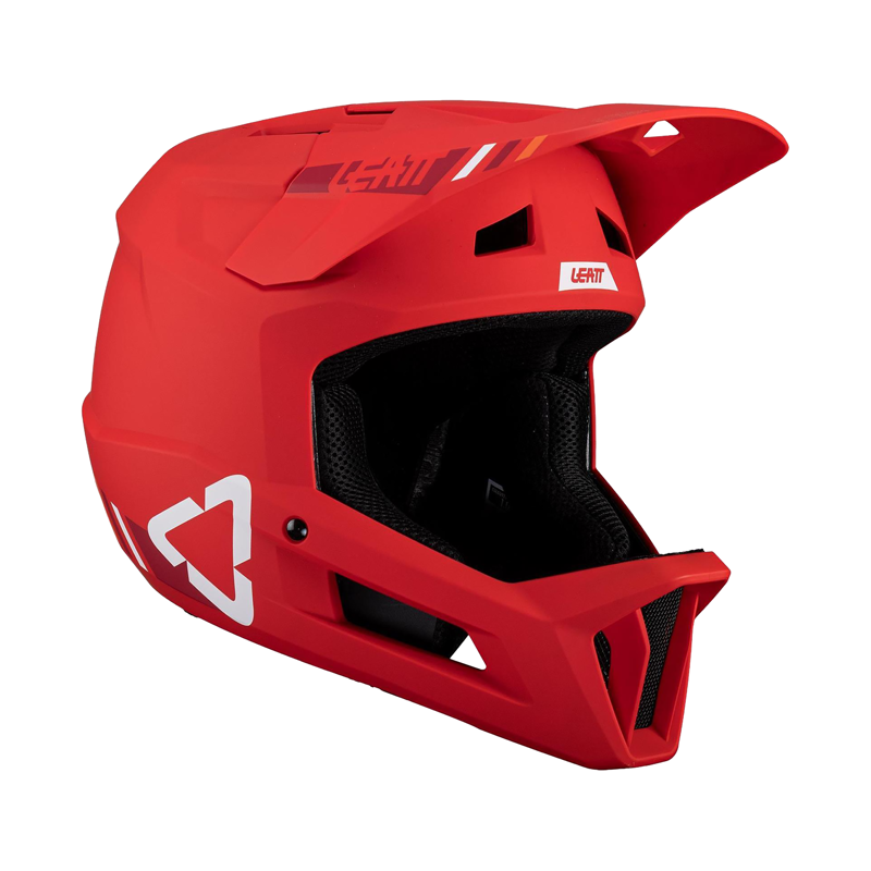 Balfes Bikes Leatt Gravity 1.0 Full Face Mountain Bike Helmet in Red | Free postage over £30, £10 off first order, price match & 0% finance.