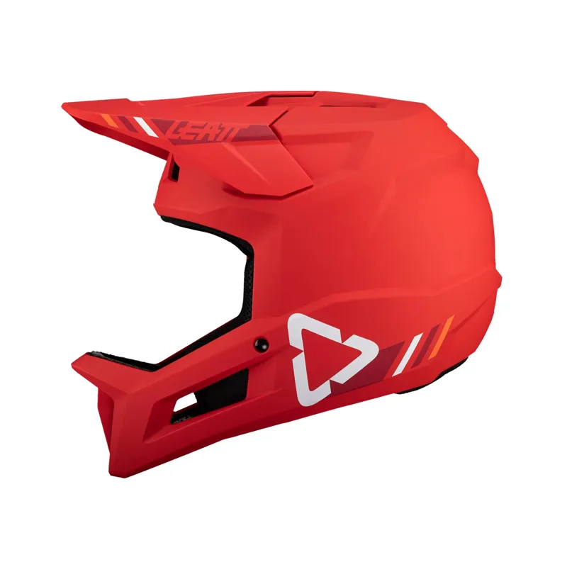 Leatt Gravity 1.0 Full Face Mountain Bike Helmet in Red-2