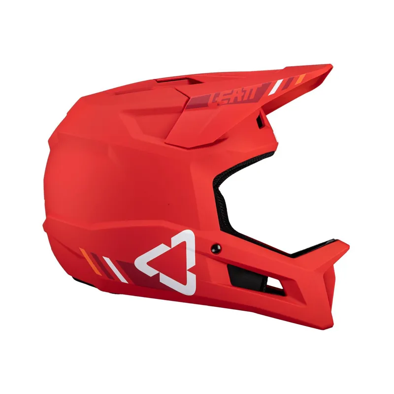 Leatt Gravity 1.0 Full Face Mountain Bike Helmet in Red-6