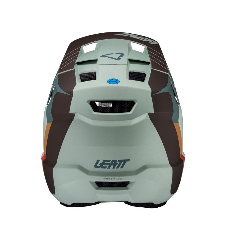 Leatt Gravity 2.0 Full Face Mountain Bike Helmet in Mint Green-3