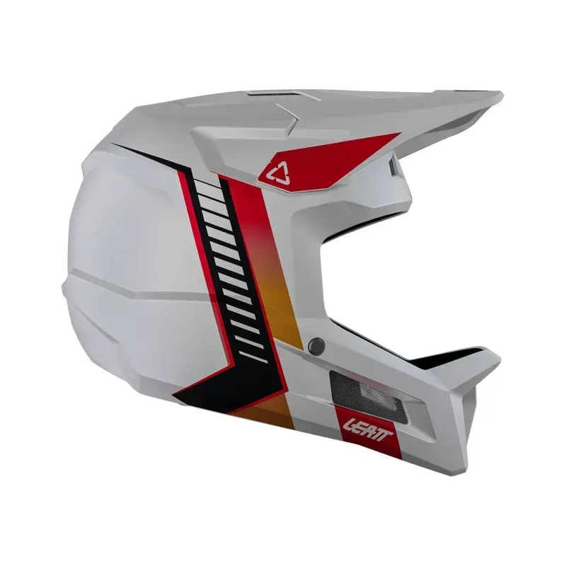 Leatt Gravity 2.0 Full Face Mountain Bike Helmet in White-1