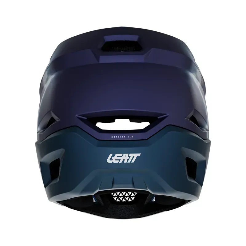Leatt Gravity 4.0 MTB Full Face Helmet in Galaxy Blue-3