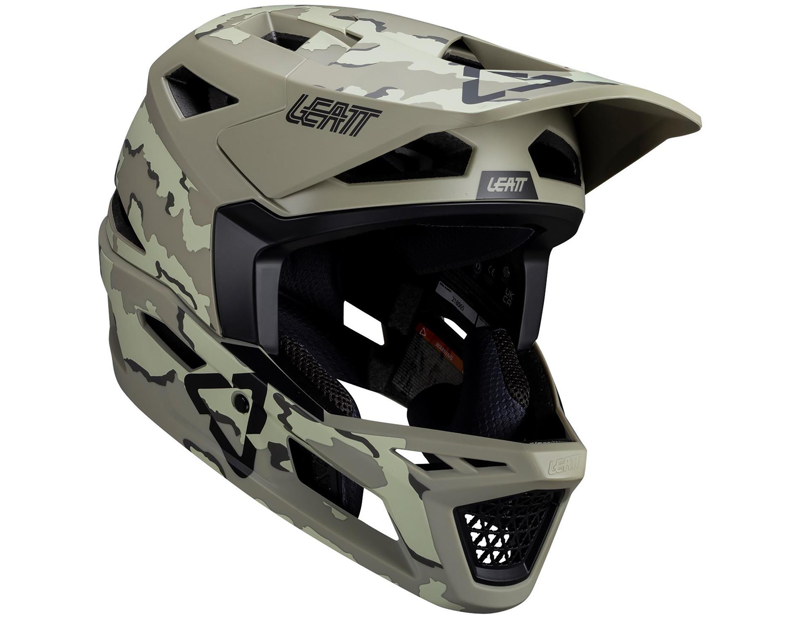 Leatt Gravity 4.0 MTB Full Face Helmet in Desert