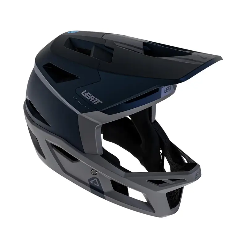 Balfes Bikes Leatt Gravity 4.0 MTB Full Face Helmet in Stealth Black/Grey | Free postage over £30, £10 off first order, price match & 0% finance.
